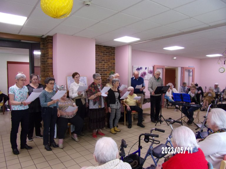 illustration de la page A Poligny, la chorale de la Paroisse…