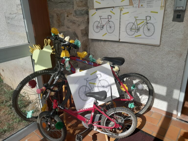 illustration de la page Nous avons eu en don, un vélo part M. Sylvain LAGACHE, responsable du site de l’ALCG de Poligny